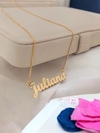 Colar Personalizado Nome Simples
