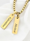 Colar Personalizado Chapinha Nome - comprar online