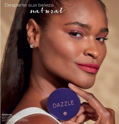 Pó Facial Compacto Velvet Dazzle - Claro 02 Hinode - Semari