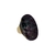 ANEL PEDRA NATURAL AMETISTA MULTICOLOR - BANHO OURO 18K na internet