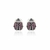 BRINCO BUGS COM FECHO DE PÉROLA SHELL - PRATA 925 - comprar online