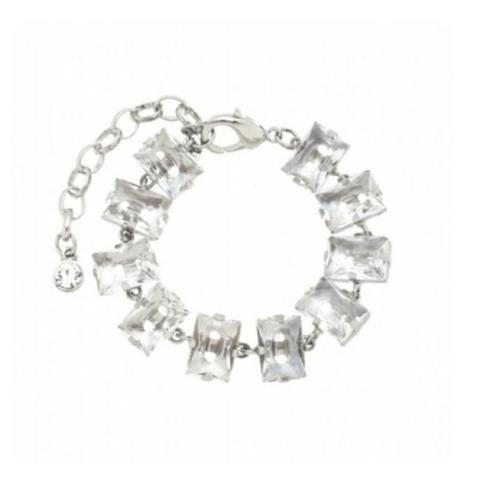 PULSEIRA CRISTAL RETANGULAR - CRISTAL
