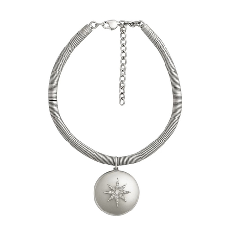 COLAR GRANDE ASTRAL PRATA - comprar online