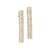 KIT PRESILHAS ZIRCÔNIA GOLD - comprar online