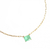 COLAR CORRENTE ESMERALDA FUSION - BANHO OURO 18K - buy online