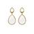 BRINCO GOTA SERENA - BANHO OURO 18K - comprar online