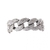 PULSEIRA ELOS CRAVEJADOS SILVER - Andaz Acessórios 