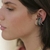 KIT EAR HOOK MULTIFUNCIONAL - CRISTAL VERDE ESMERALDA na internet