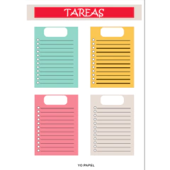 MIX DE PLANTILLAS A5 - Yo papel