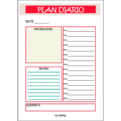 REPUESTO PLANNER DIARIO A5