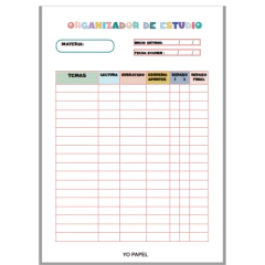 PLANNER ESCOLAR A5 - tienda online