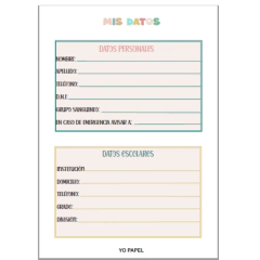 PLANNER ESCOLAR A5