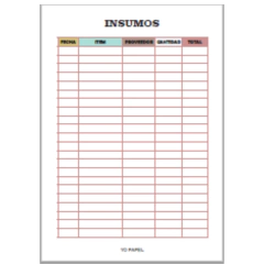 INSUMOS A5