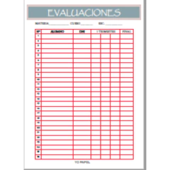 EVALUACIONES A4 - comprar online