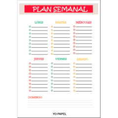 REPUESTO PLANNER SEMANAL A4