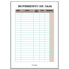 MOVIMIENTO DE CAJA A5