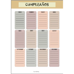 SEMANAL ALMENDRA A5 - tienda online