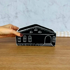 Cachepot Amsterdam Preto M na internet