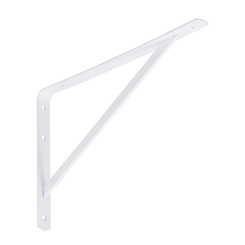 Suporte Prateleira Mão Francesa Branco Grande 40cm