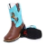 Bota Texana Infantil Cavalo Azul Com Ziper - Carrero Boots - Botas Country Em Couro com Frete Grátis 