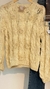 SWEATER NATURAL TEJIDO en internet