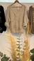 SWEATER EN V SPRING FOIL - MARIA CLO 