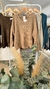 SWEATER TEJIDO RÚSTICO - MARIA CLO 