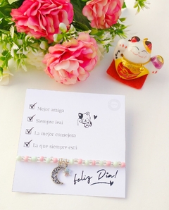 Pulsera Sandy luna y estrella