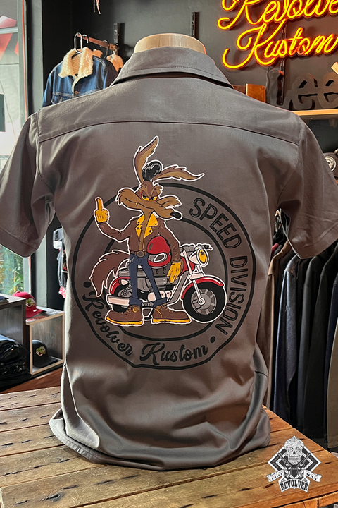 Camisa Workshirt Coyote Cinza - Revolver Kustom - comprar online