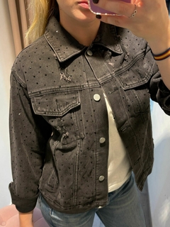 315 CHAQUETA DENIM PIEDRAS KOXIS