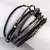 Imagem do Pulseira de Couro Multicamadas Lady Di - Delatop