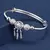 Pulseiras e Braceletes Prateados - Delatop na internet