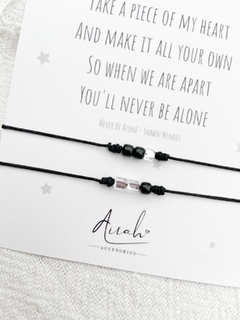 Pulseras Never Be Alone - Airah accesorios