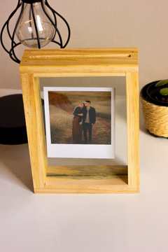 Porta Retrato Vidro + Polaroid - comprar online