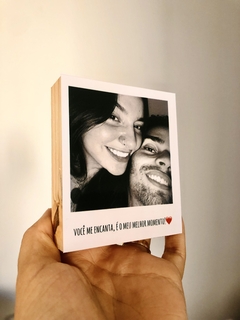 Imagem do Polaroid de Mesa Personalizada P ( 7x9cm)