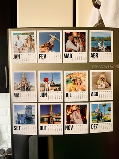 Calendário com Imã 2025