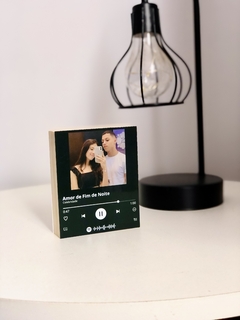 Polaroid de Mesa Spotify com Calendário
