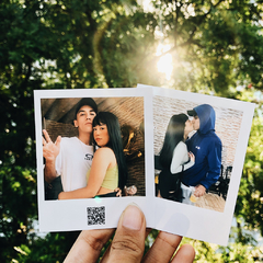 Foto Polaroid com Código Spotify ou QR Code - comprar online