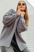 CARDIGAN TRICÔ CINZA TAYLOR - loja online