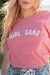 TEE GIRL GANG - ROSA - comprar online