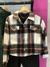 Camisa Xadrez Flanela Preta e Vermelha
