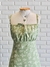 Vestido Midi Vênus Floral Verde