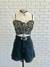 Top Cropped Floral Manu Preto - loja online