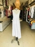 Vestido Midi Decote V Branco na internet