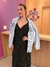Vestido Mid Poá - Preto - comprar online