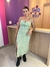 Vestido Midi Vênus Floral Verde - loja online