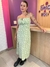 Vestido Midi Vênus Floral Verde