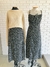 Saia Midi Floral Francesa