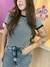 BLUSA FEMININA RINGER TEE LISTRADA HAYLEY - comprar online