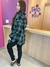 Camisa Manga Longa Oversized Xadrez Verde - Good4You - Roupas e acessórios alternativos, urban e trendy